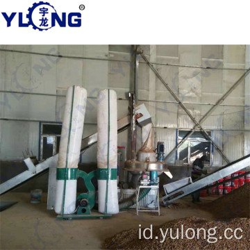 YULONG XGJ560 Veneer mesin pembuat pelet limbah